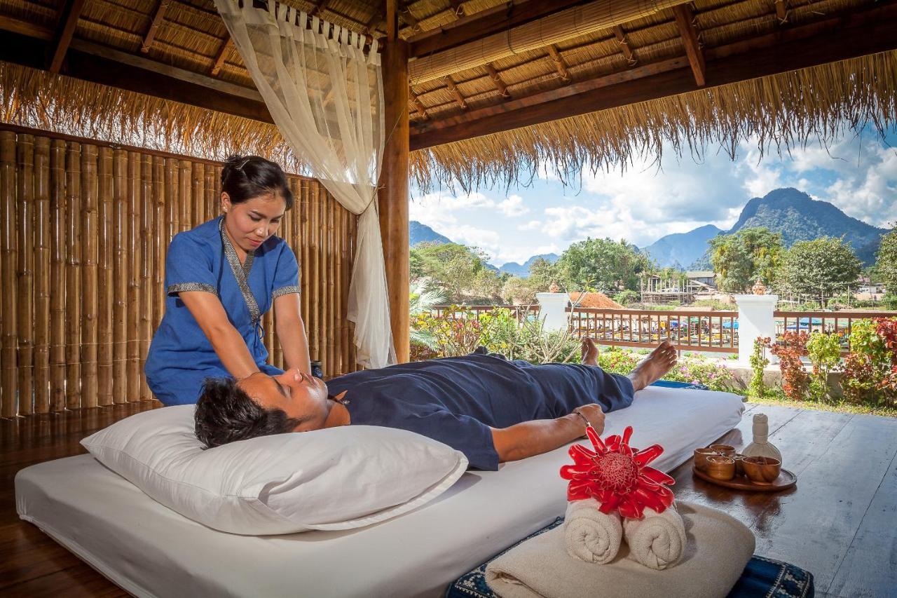 Riverside Boutique Resort, Vang Vieng Zewnętrze zdjęcie