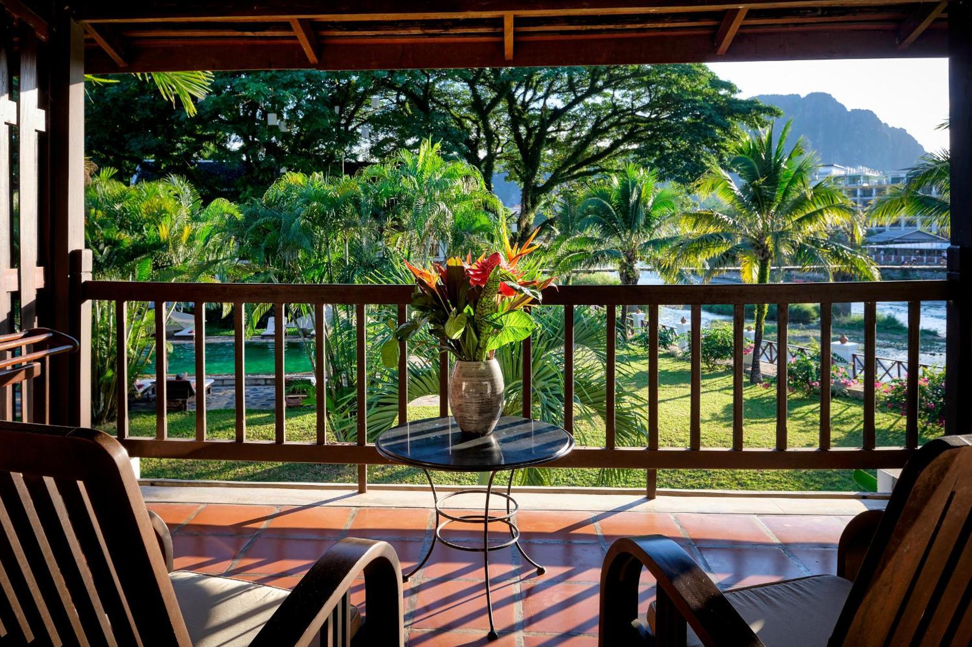 Riverside Boutique Resort, Vang Vieng Zewnętrze zdjęcie