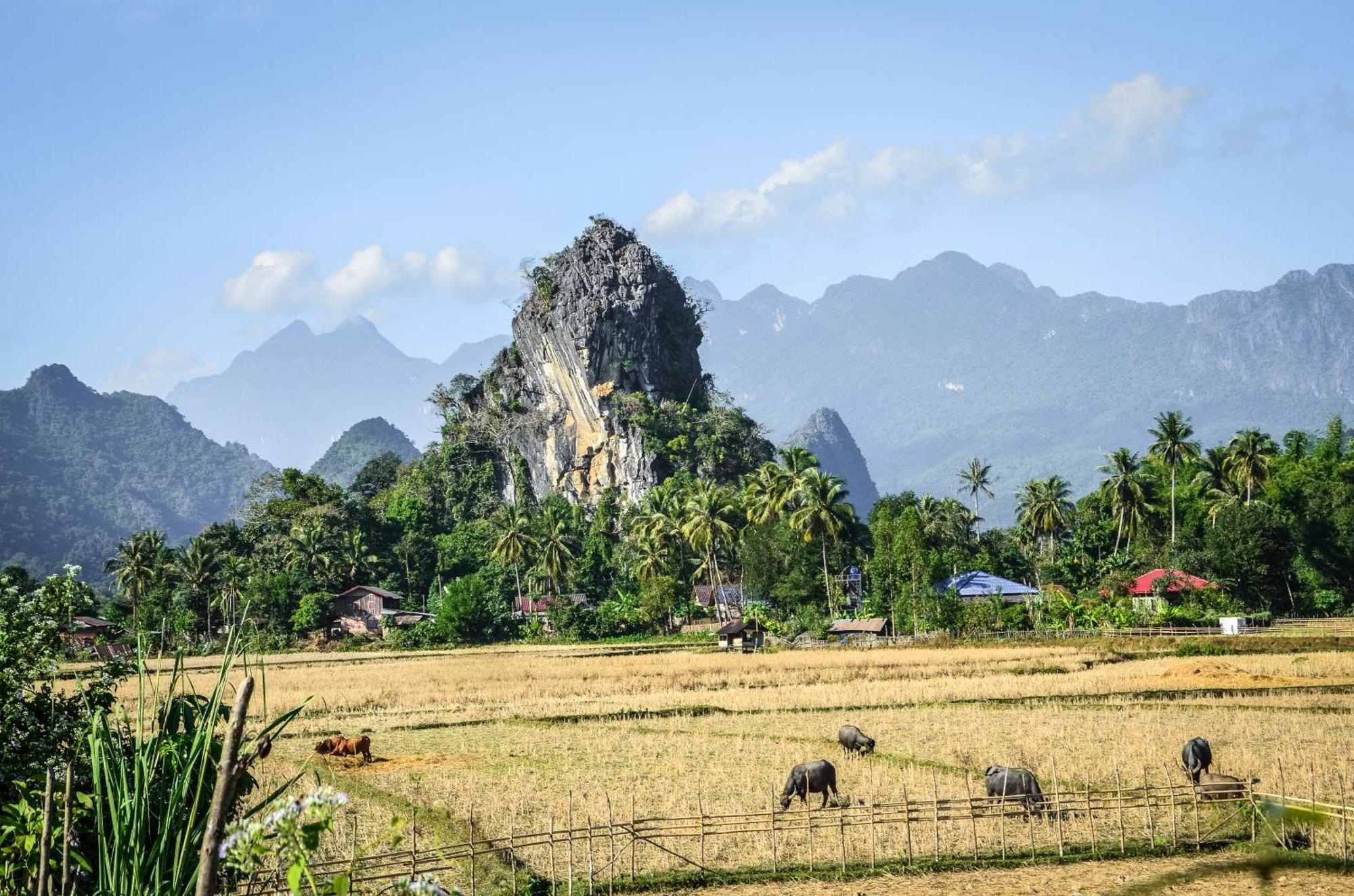 Riverside Boutique Resort, Vang Vieng Zewnętrze zdjęcie