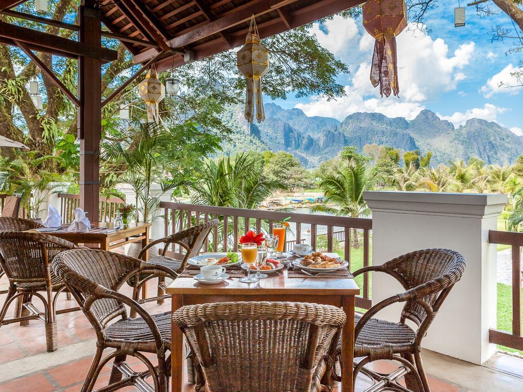 Riverside Boutique Resort, Vang Vieng Zewnętrze zdjęcie