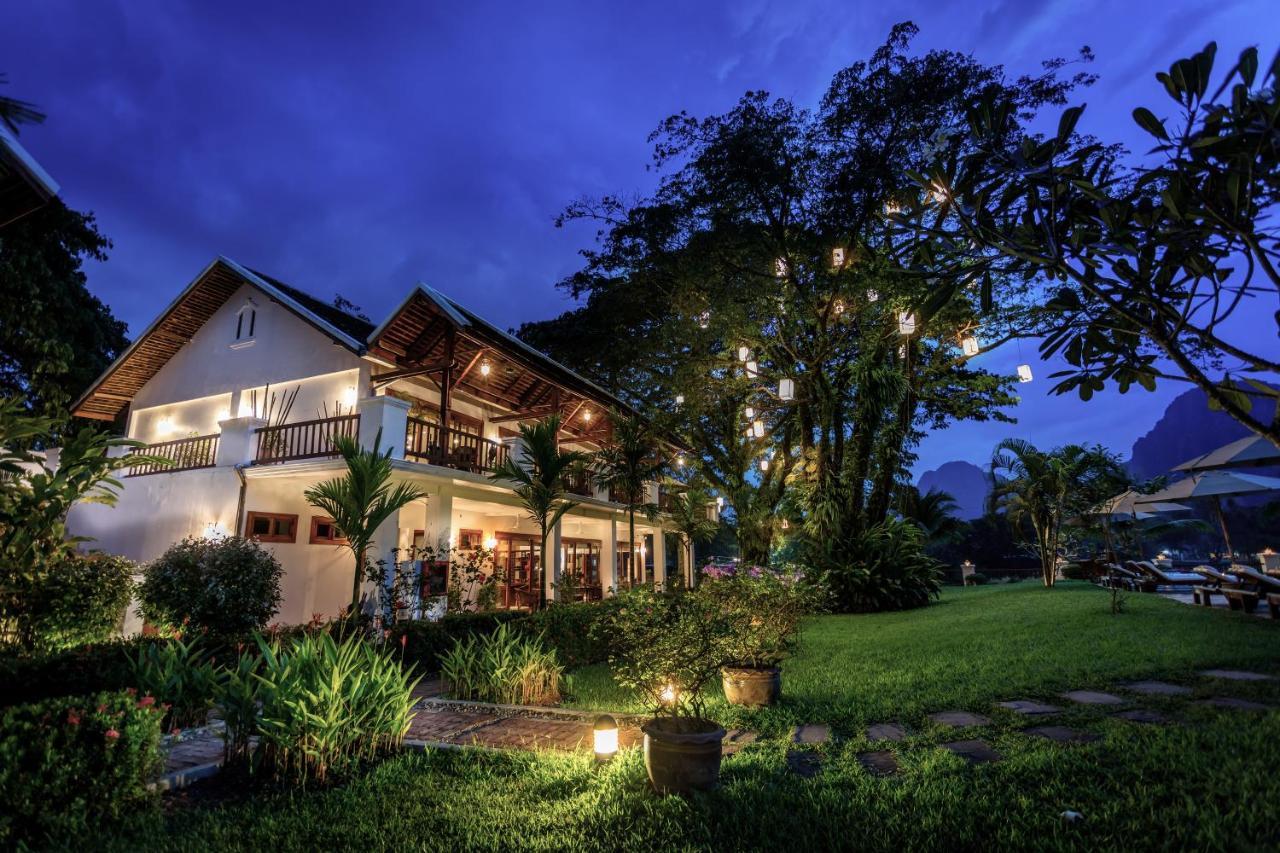 Riverside Boutique Resort, Vang Vieng Zewnętrze zdjęcie