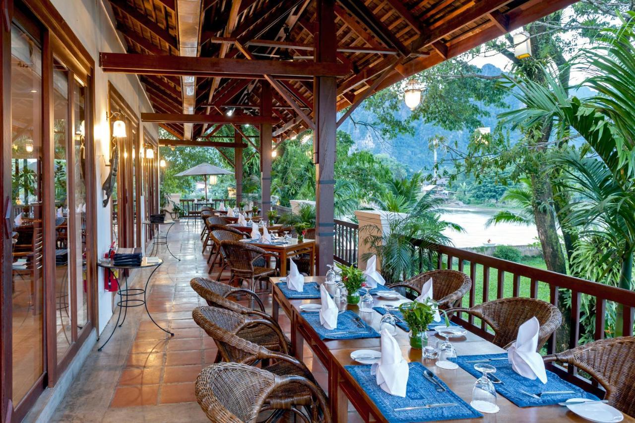 Riverside Boutique Resort, Vang Vieng Zewnętrze zdjęcie