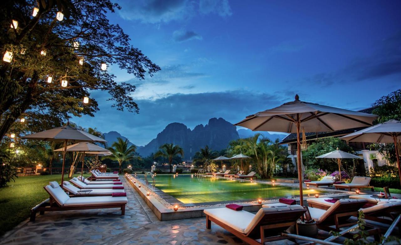Riverside Boutique Resort, Vang Vieng Zewnętrze zdjęcie